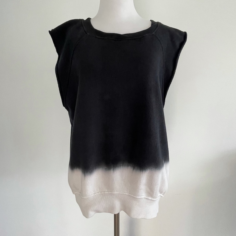 PAM & GELA Hi lo Ombre’ sleeveless Sweatshirt